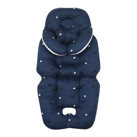 Hugpapa 人體工學頸枕嬰兒車坐墊 (深藍色) Hugpapa Ergonomic Neck Cushion Stroller Liner (Navy Blue)